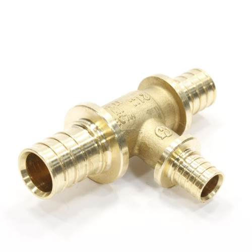 Тройник 25-16-20, General Fittings 3400, 13, надв.гильза-надв.гильза, латунь