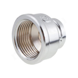 Муфта 1"-3/4", General Fittings 2600 47, резьба-резьба, вн., латунь (хром)