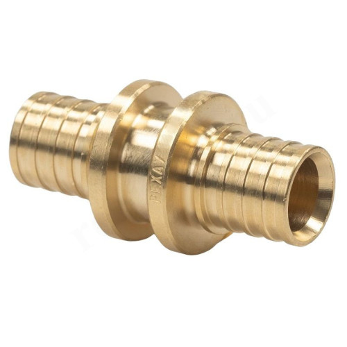 Муфта 25-25, Рехау RAUTITAN MX, надв.гильза-надв.гильза, латунь