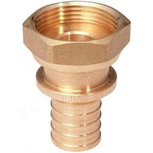 Переходник 25-3/4", Rehau RAUTITAN RX+, надв.гильза-резьба, вн., бронза, с накид.гайкой