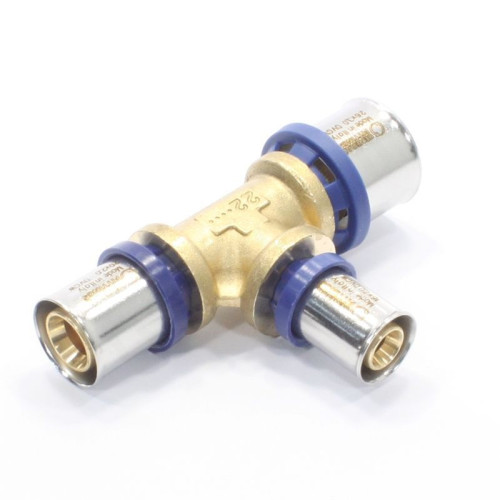 Тройник 26-16-20, General Fittings 5T00, 13, пресс-пресс, латунь