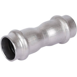 Муфта 35-35, Sanha NiroSan, 9270, пресс-пресс, сталь нержавеющая