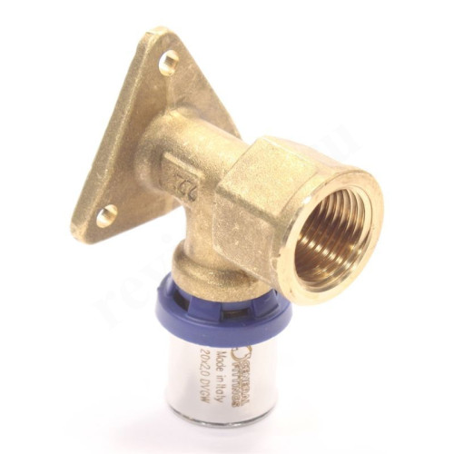 Водорозетка 20-1/2", General Fittings 5T00, 23, пресс-резьба, вн., латунь