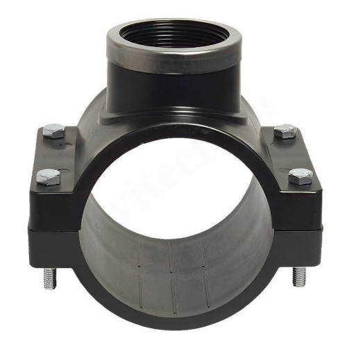 Врезка 32-1/2"-32, RTP, обжим-резьба, вн., полипропилен