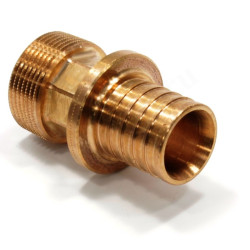 Переходник 40-1 1/4", Rehau RAUTITAN, RX+, надв.гильза-резьба, нар., бронза