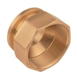 Переходник 110-3", Henco HN, 18, обжим-резьба, вн., латунь