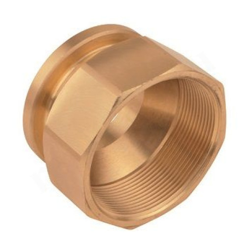 Переходник 110-3", Henco HN, 18, обжим-резьба, вн., латунь