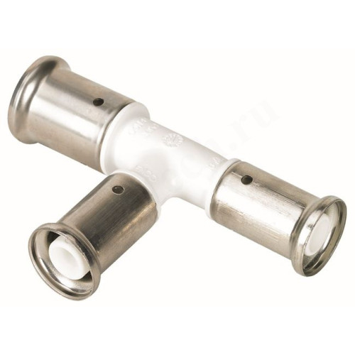 Тройник 26-20-16, Henco PKW, 11, пресс-пресс, PVDF