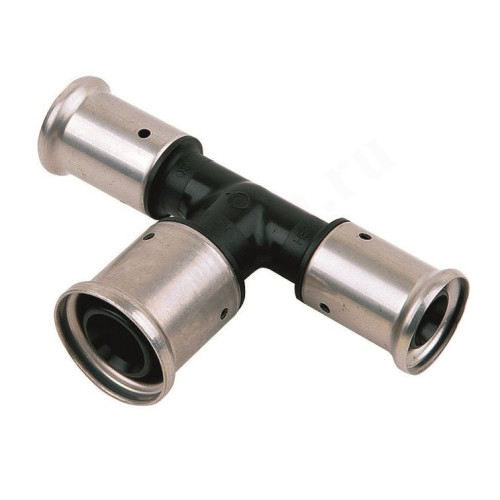 Тройник 40-90-40, Henco PK, 12, пресс-пресс, PVDF