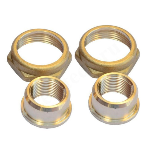 Соединение с накидной гайкой 28-1 1/2", Grundfos, пайка-резьба, вн., латунь