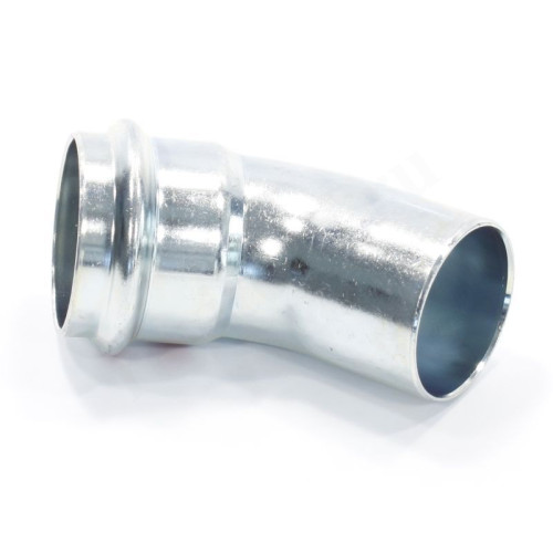 Отвод 45° 35-35, Viega Prestabo, 1126.1, пресс-труба, сталь (цинк)