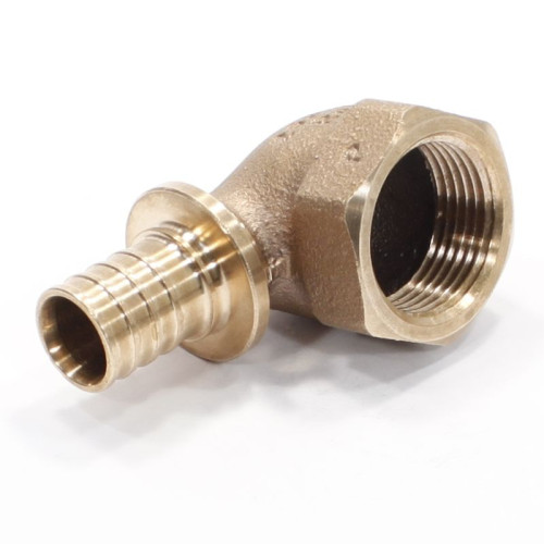 Угольник 25-1", Rehau RAUTITAN, RX+, надв.гильза-резьба, вн., бронза