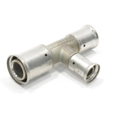 Тройник 32-20-26, Henco P, 11, пресс-пресс, латунь