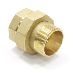 Американка 2"-2", General Fittings 2700 I2, резьба-резьба, вн.- нар., латунь