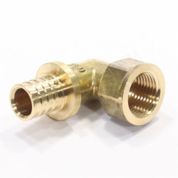 Угольник 90 20-1/2", WAAG Axial, надв.гильза-резьба, вн., латунь