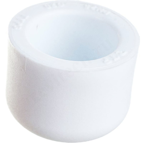 Заглушка 25, RTP, пайка, полипропилен, белый