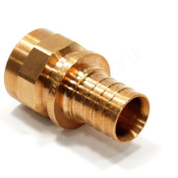 Переходник 32-1", Rehau RAUTITAN, RX+, надв.гильза-резьба, вн., бронза