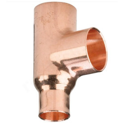 Тройник 28-28-22, Viega R4, 95130, пайка-пайка, медь