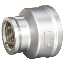 Муфта 1"-3/4", LD Pride, резьба-резьба, вн., латунь (никель)