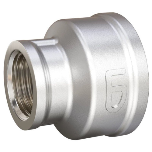 Муфта 1"-3/4", LD Pride, резьба-резьба, вн., латунь (никель)