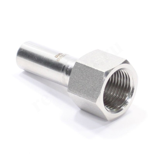 Переходник 15-1/2", WAAG Heavy Inox, труба-резьба, вн., сталь нержавеющая