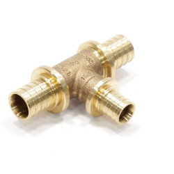 Тройник 20-16-20, Rehau RAUTITAN PLATINUM, RX, надв.гильза-надв.гильза, бронза