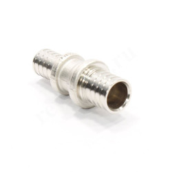 Муфта 20-17, Rehau RAUTHERM S, надв.гильза-надв.гильза, латунь (цинк)