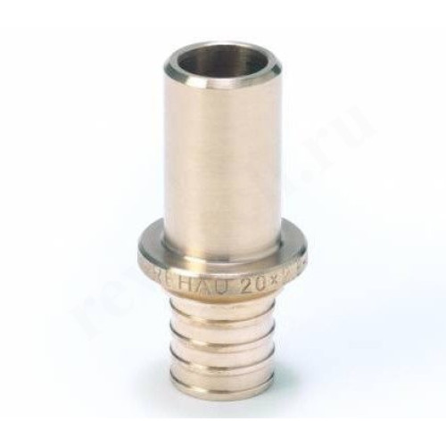 Переходник 32-28, Rehau RAUTITAN, RX, надв.гильза-труба, бронза