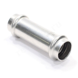 Муфта 22-22, WAAG Heavy Inox, пресс-пресс, сталь нержавеющая, ремонтная