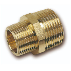Ниппель 1"-3/4", Sanha PURAFIT 3245, резьба-резьба, нар., бронза
