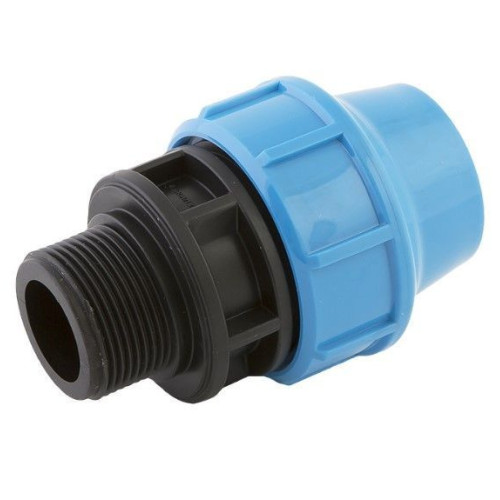 Переходник 40-1 1/4", Джилекс, обжим-резьба, нар., ПНД