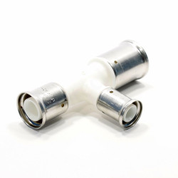 Тройник 32-20-26, Henco PKW, 11, пресс-пресс, PVDF