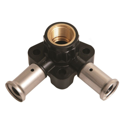 Водорозетка 16-1/2"-16, Henco PK, 3, пресс-резьба, вн., PVDF