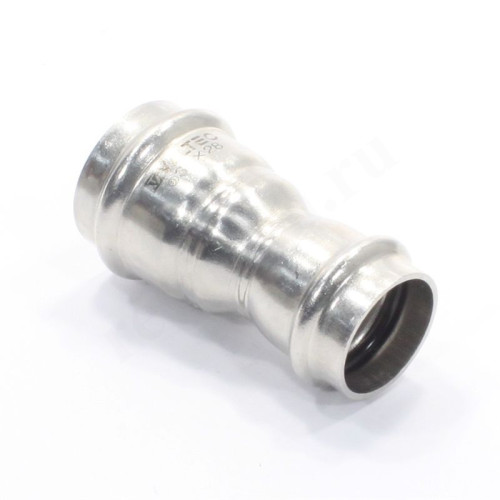 Муфта 35-28, Valtec VT.INOX-PRESS, пресс-пресс, сталь нержавеющая