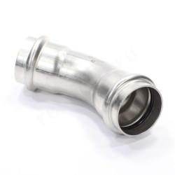 Отвод 45 42-42, WAAG Heavy Inox, пресс-пресс, сталь нержавеющая