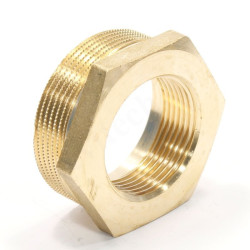 Футорка 2"-1", General Fittings 2600 44, резьба-резьба, нар.-вн., латунь