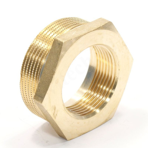 Футорка 2"-1", General Fittings 2600 44, резьба-резьба, нар.-вн., латунь