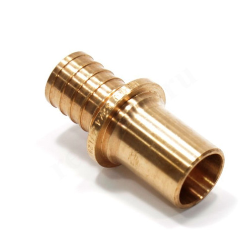 Переходник 32-28, Rehau RAUTITAN, RX+, надв.гильза-труба, бронза