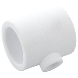 Тройник 63-20-63, RTP, пайка-пайка, полипропилен, белый