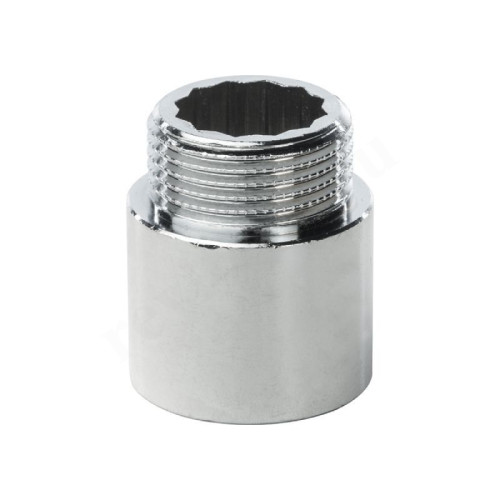 Удлинитель 3/4"-3/4", General Fittings 2600 D8, резьба-резьба, вн.- нар., латунь (хром), L25, усилен