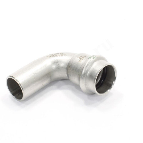 Отвод 90° 18-18, Viega Sanpress Inox, 2316.1, пресс-труба, сталь нержавеющая