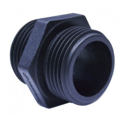 Ниппель 1"-1", Джилекс, резьба-резьба, нар., полипропилен