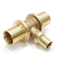 Тройник 63-40-63, Rehau RAUTITAN, RX+, надв.гильза-надв.гильза, бронза