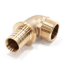 Угольник 90 32-1", Rehau RAUTITAN RX+, надв.гильза-резьба, нар., бронза