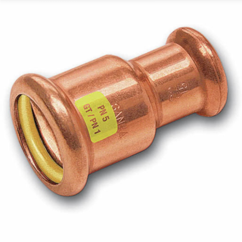 Муфта 35-28, Sanha Press Gas 10240, пресс-пресс, медь