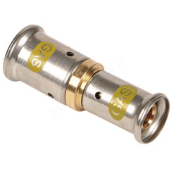 Муфта 32-16, Henco PG, 16, пресс-пресс, латунь, газ