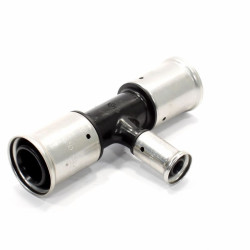 Тройник 32-16-32, Henco PK, 10, пресс-пресс, PVDF