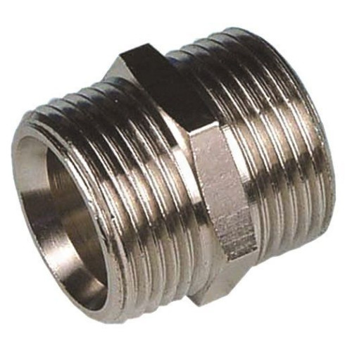 Ниппель 3/4"-3/4", Henco, резьба-резьба, нар., латунь евроконус