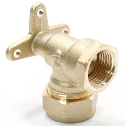 Водорозетка 15-1/2", Stahlmann EF, обжим-резьба, вн., латунь