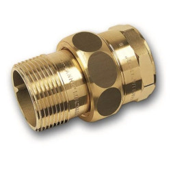 Американка 1"-1", Sanha PURAFIT 3331, резьба-резьба, вн.- нар., бронза